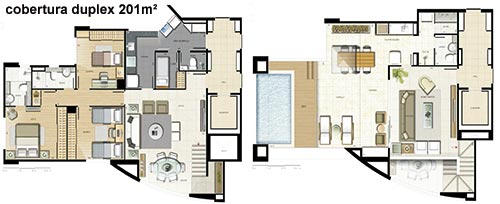 Cobertura Metropole de 201m²