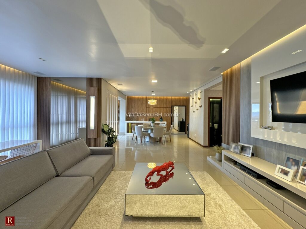 apartamento no vila da serra com 4 quartos