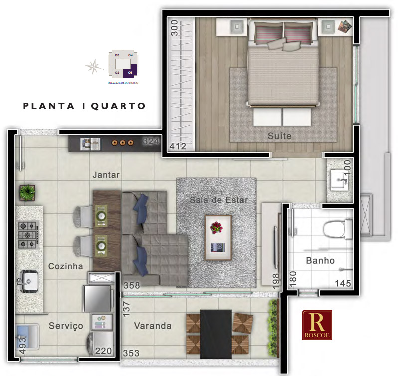 planta beverly hills katz 1 quarto