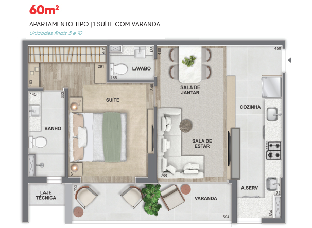 lançamento de 1 quarto vila da serra