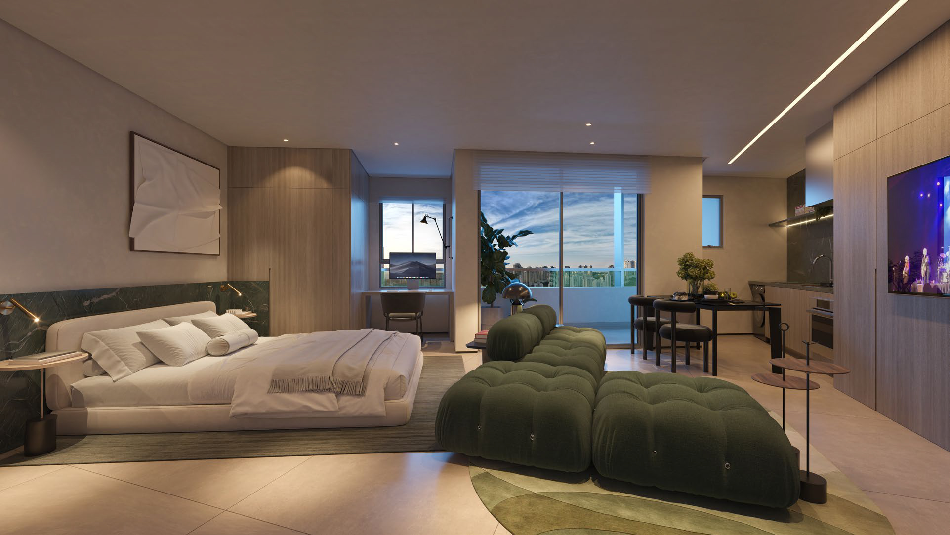 apartamento na planta no vale do sereno