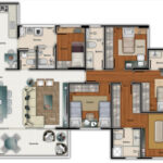 cennario apartamento 3 suites no vila da serra