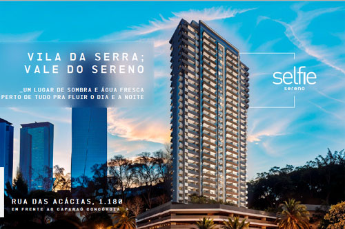 edificio selfie sereno