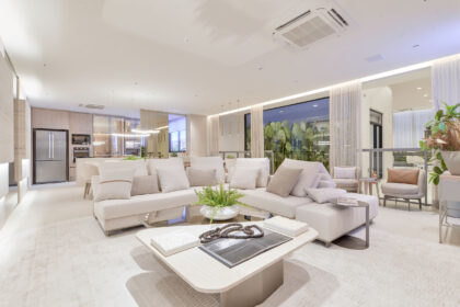 Cobertura Top House com 4 suítes e 5 vagas em construção no Vila da Serra