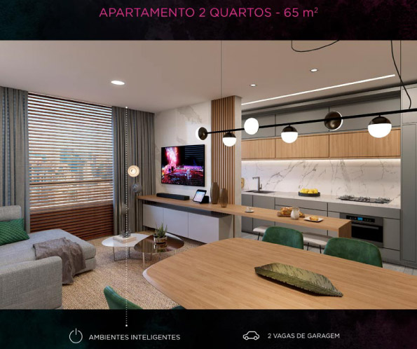 apartamento novo de 2 quartos no vale do sereno