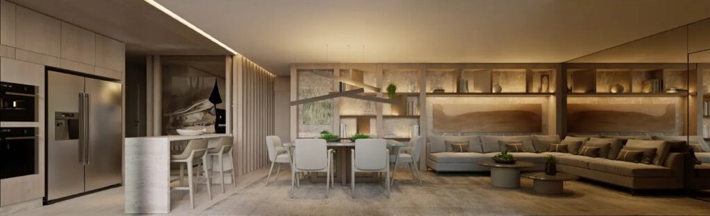 cobertura linear com 4 suites no vila da serra