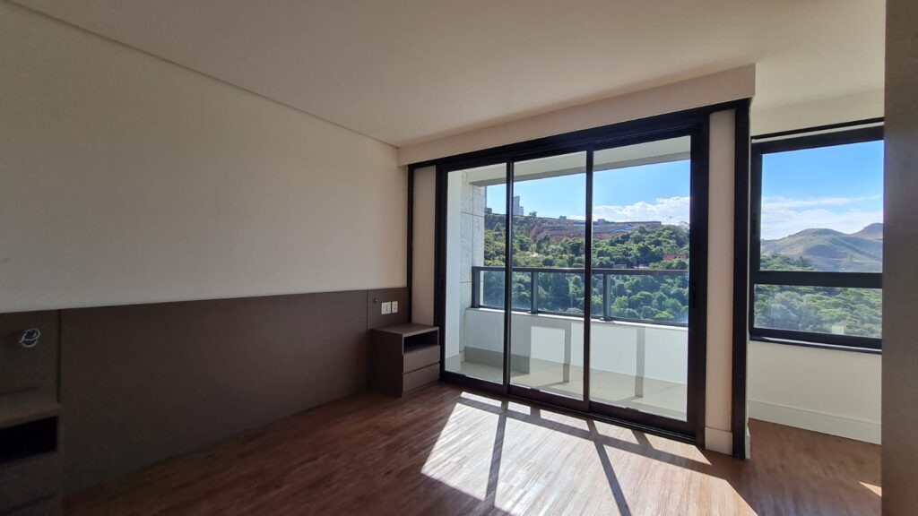 suite master com closet e varanda