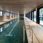 piscina com raia