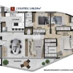 Apartamento de alto padrão com 3 suítes no Vale do Sereno