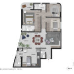 Apartamento de 3 qquartos com 2 vagas no Vale do Sereno