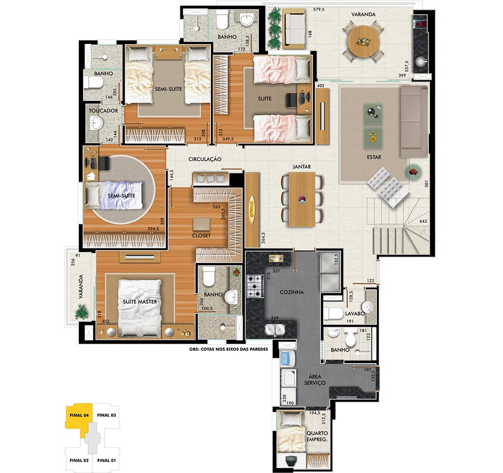 Apartamento à venda na Vila da Serra em Nova Lima