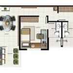 Apartamento no Vila da Serra com 2 suítes