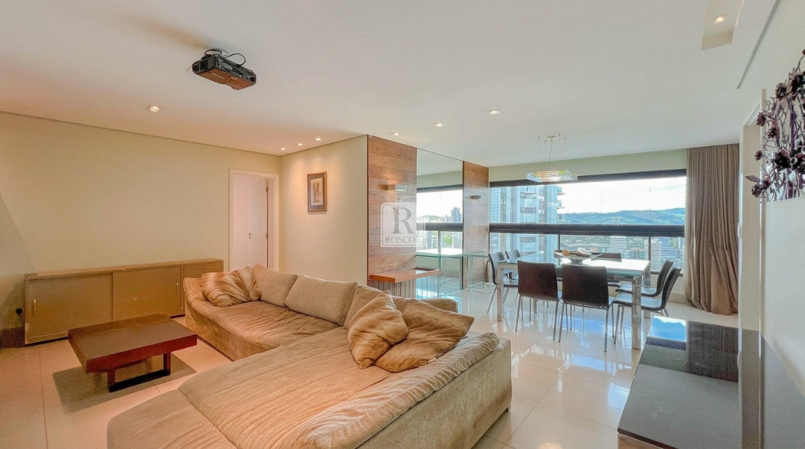Apartamento mobiliado com 3 quartos e lazer completo na Vila da Serra
